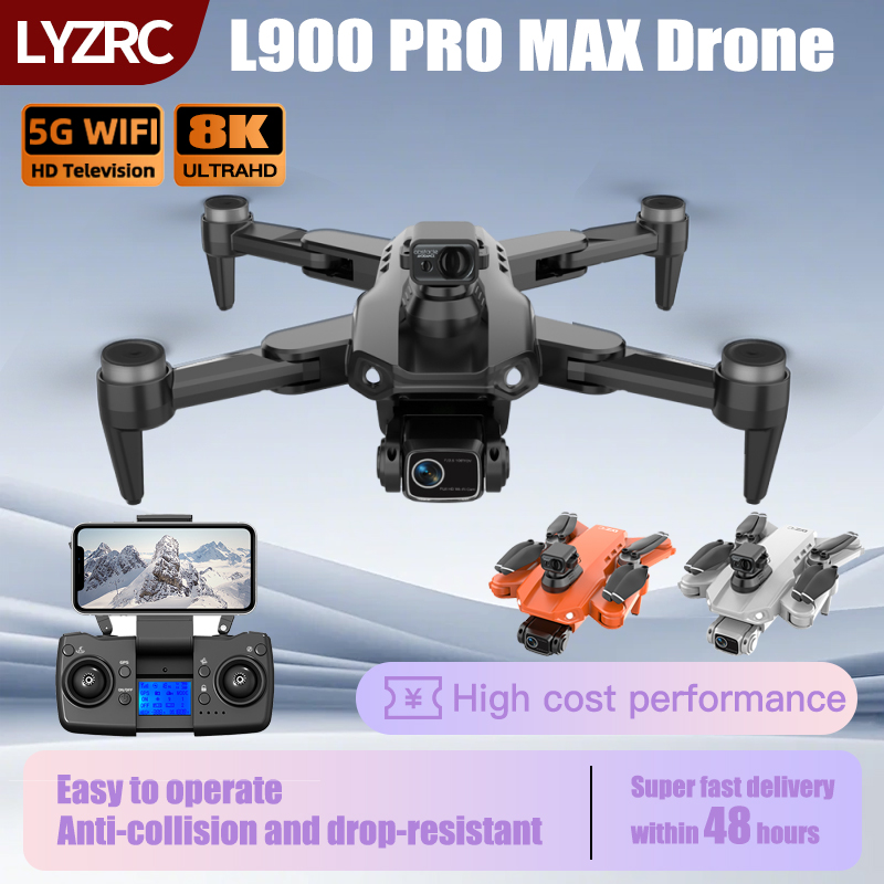 LYZRC L900 PRO MAX Laser obsta - đánh giá và giá Drone Surveying